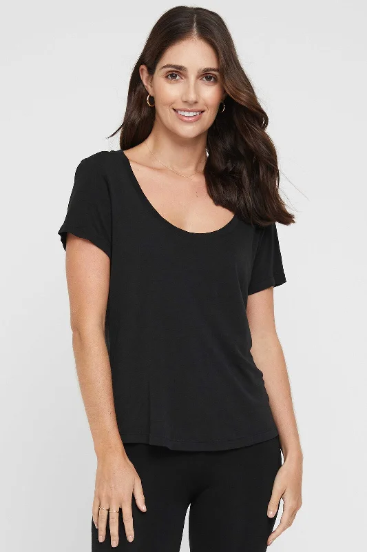 Price Meltdown Classic Scoop Neck - Black