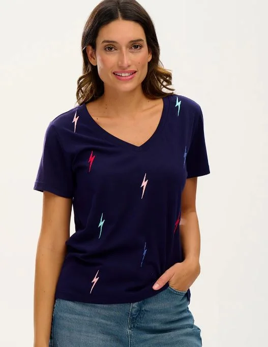 Weekend Bargains to Snag Sugarhill Brighton Khloe V Neck T-shirt
