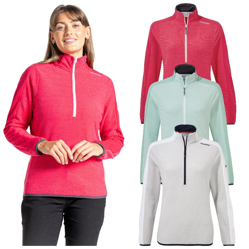 Online Only Craghoppers Ladies Minerva Half Zip Fleece