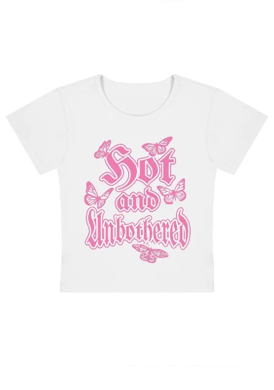 Anniversary Sale Hot And Unbothered Y2k Baby Tee