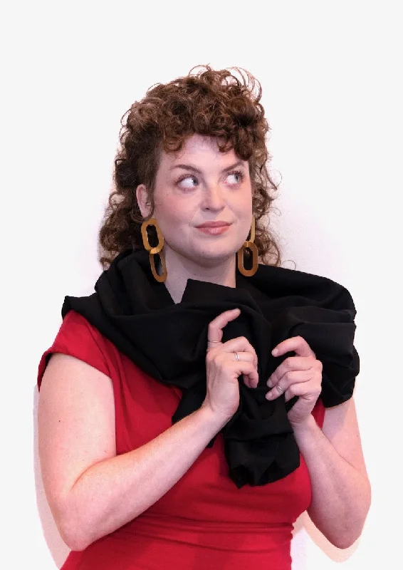 Unmissable Offer Black Wool Bolero