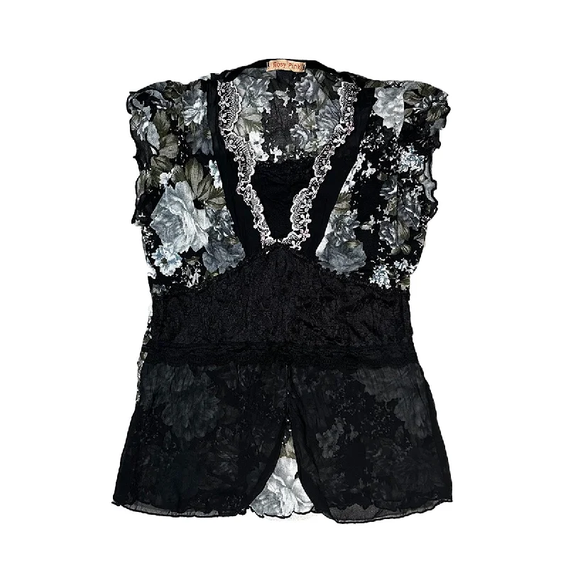Lowest Price Floral Layered Vest