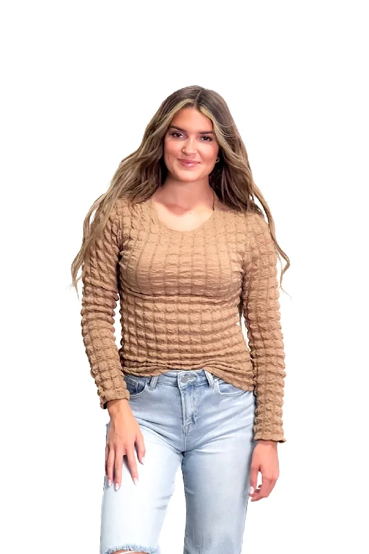 One-DAY Sale Saylee Texture Top