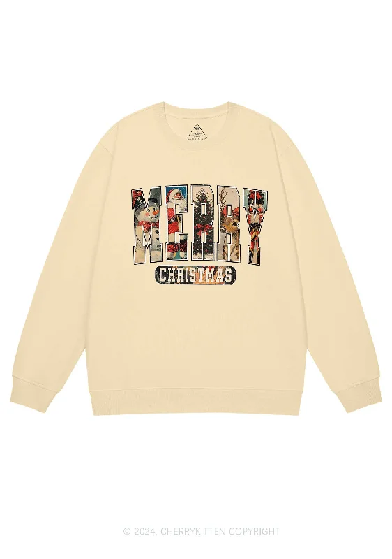 Year-End Deals Retro Christmas Y2K Sweatshirt Cherrykitten