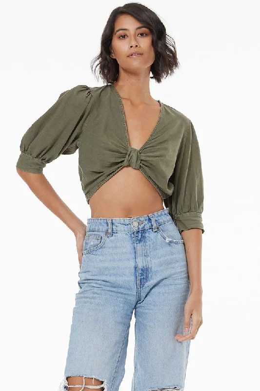 Super Bargain Miranda Top // Uniform Pigment ~ NO RETURNS