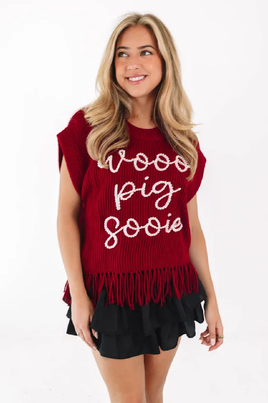 Unmissable Sale Queen Of Sparkles Sweater Vest - Woo Pig Sooie