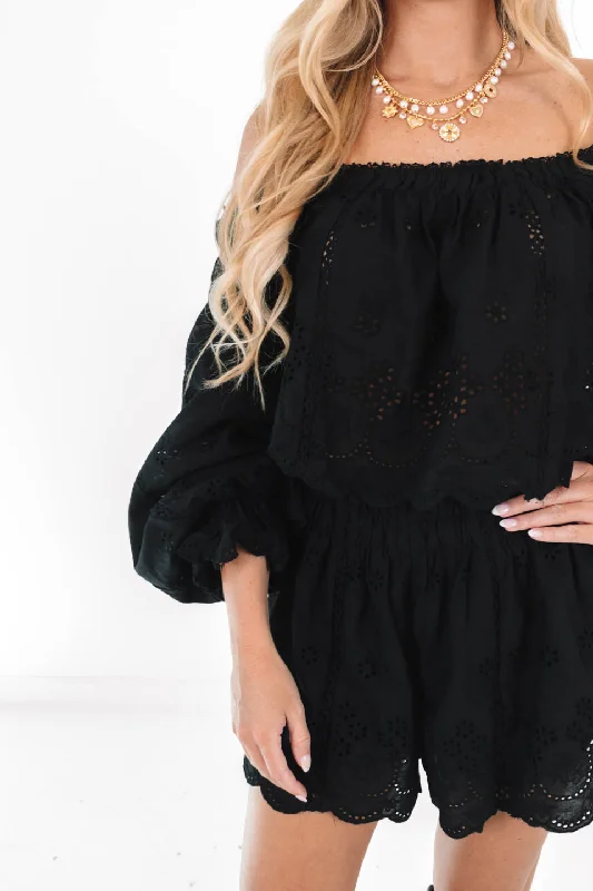 Daily Specials Boho Breeze Top - Black