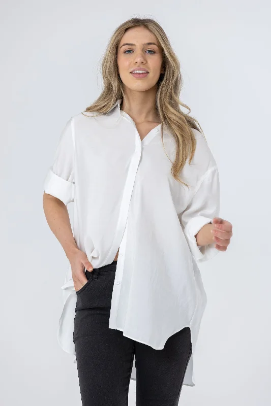 Weekend Offers That Amaze OLIVIA SHIRT - White