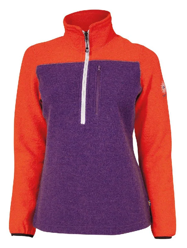 Final Clearance ZELDA HALF ZIP  — SPARKLING GRAPE