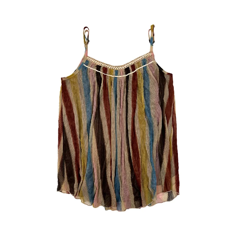Price Meltdown Rainbow Mesh Camisole