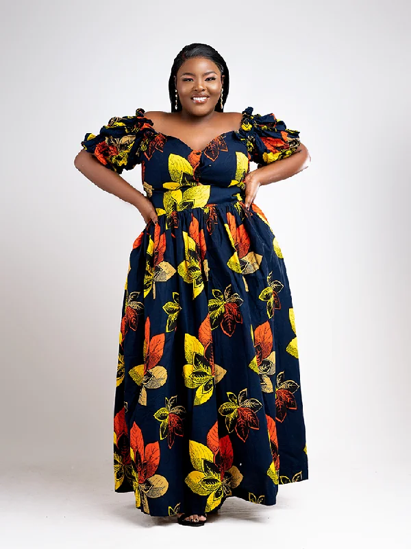 Weekend Offers You Can't Ignore African Print Maeva Off shoulder Top