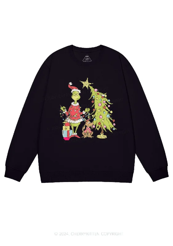 Unbeatable Deal Christmas Tree Gift Y2K Sweatshirt Cherrykitten