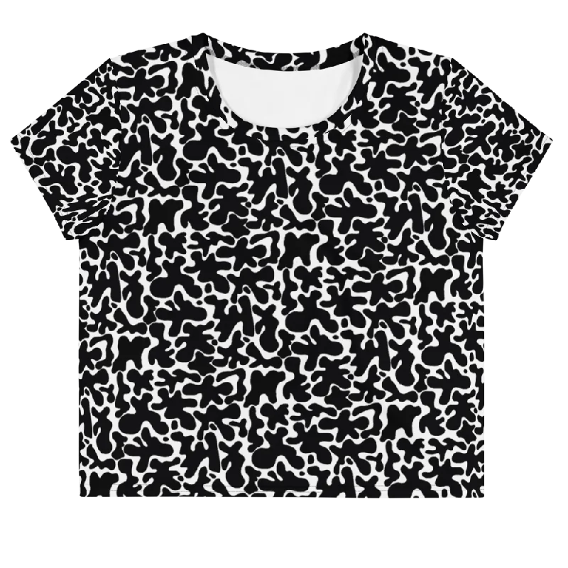 Daily Special Rorschach Rodeo Crop Tee
