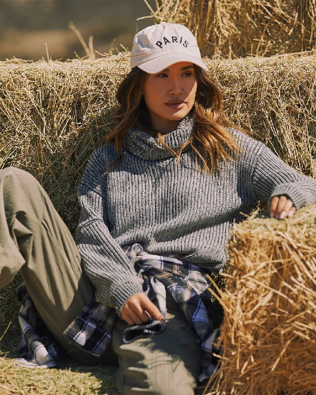 Can't Miss Shoreditch Cotton Blend Zip Sleeve Knit Sweater