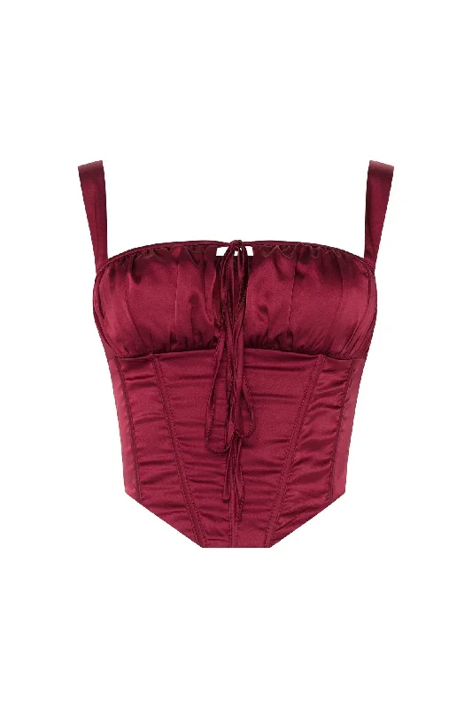 Bargain Blast Maui Satin Corset Top