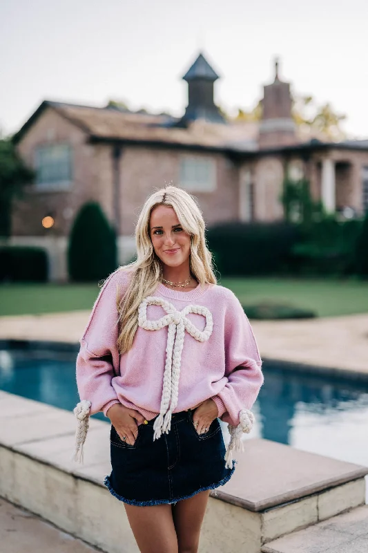 Limited Supply Clara Sweater -Pink