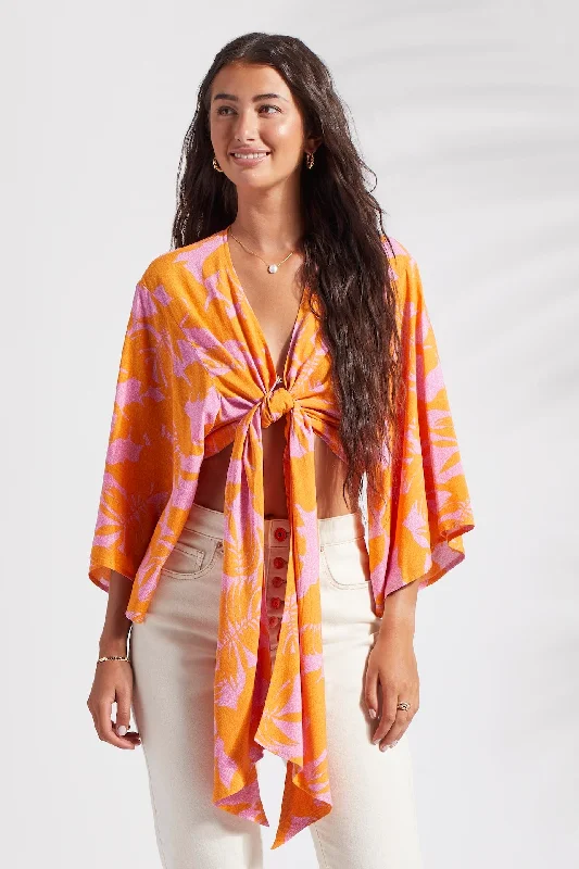 Weekend Discounts to Delight Canary Kimono Top