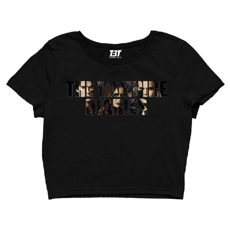 Low Cost The Vampire Diaries Crop Top - TVD