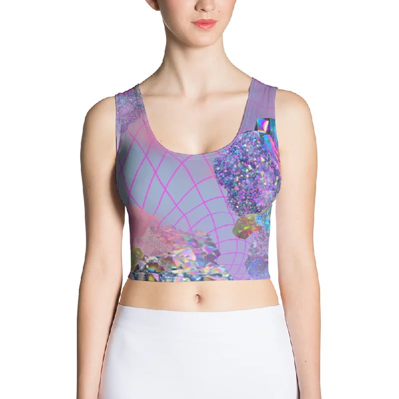 Stock Up Crystal Clouds Crop Top