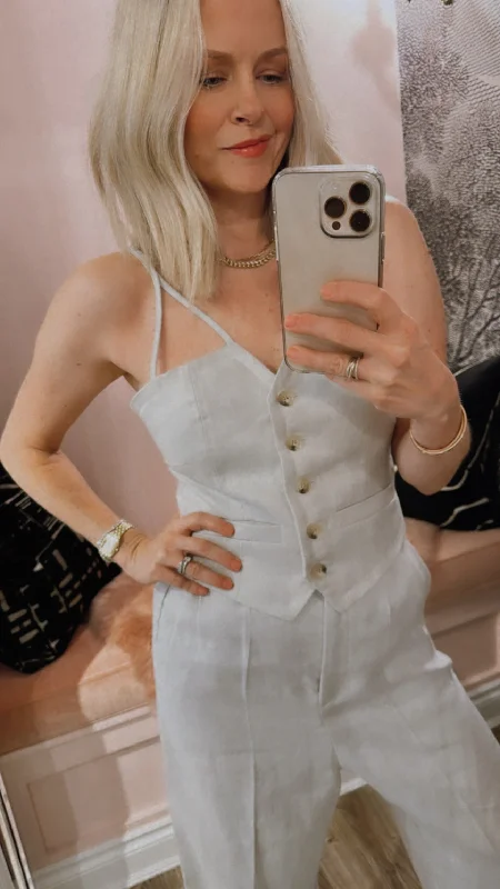 Daily Special 'Puelches Virna' Linen Bustier