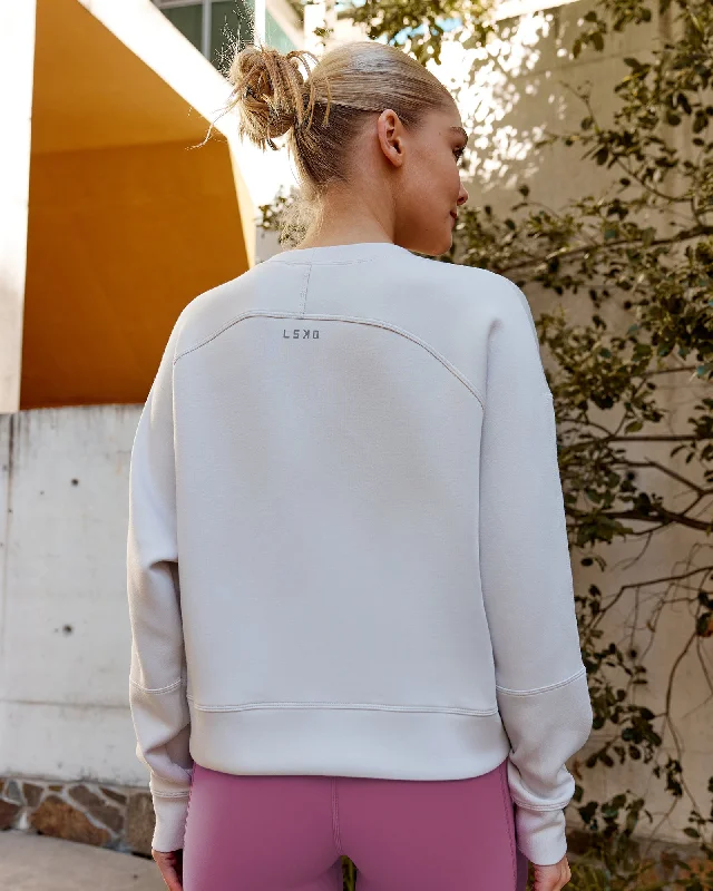 Weekend Savings Fiesta Elevate SoftTouch Crew Neck Sweater - Clay-Clay