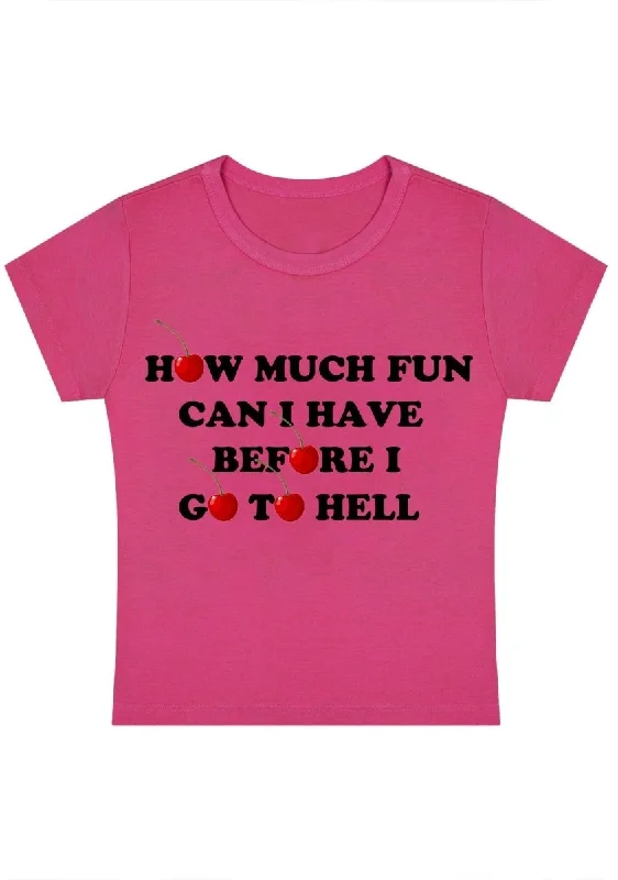 Weekend Shopping Extravaganza How Much Fun Can I Have Y2k Baby Tee