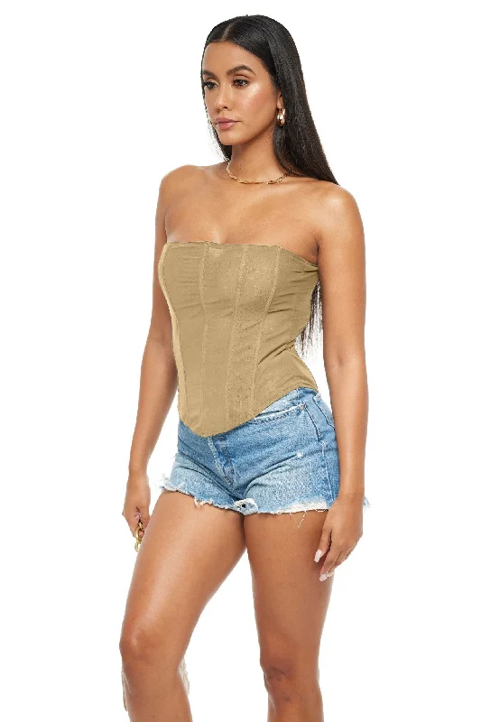 Super Bargain Lorel Mesh Corset
