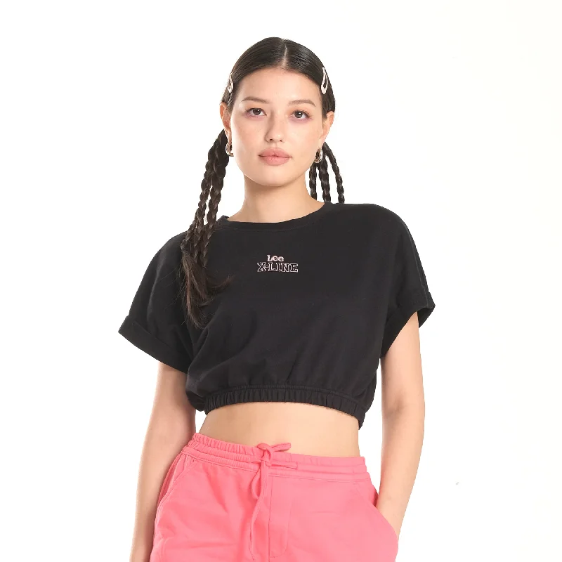 Limited Offer X-LINE GIRLS GARTERED BOTTOM CROPTOP