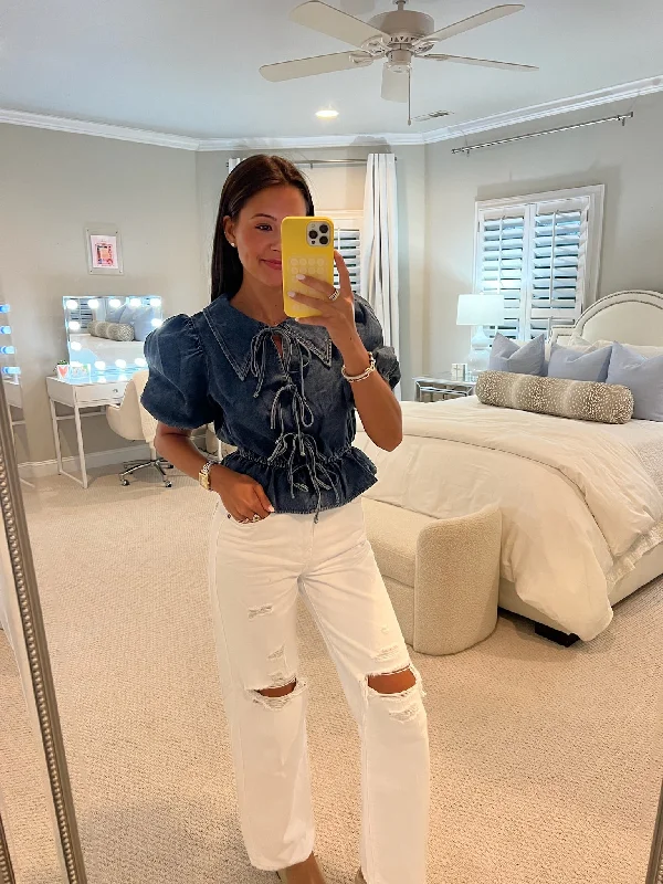 Today’s Special Ashton Blouse - Denim