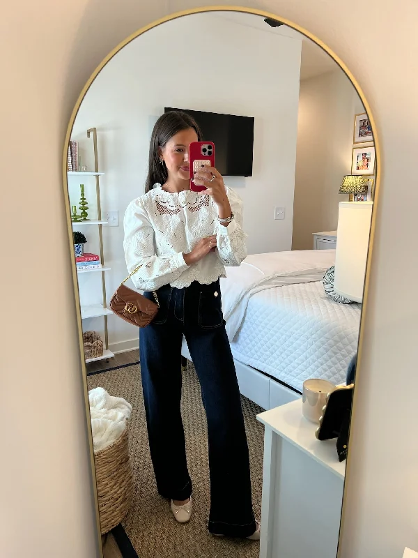 Weekend Sale: Don't Miss Out Emmaline Blouse - White