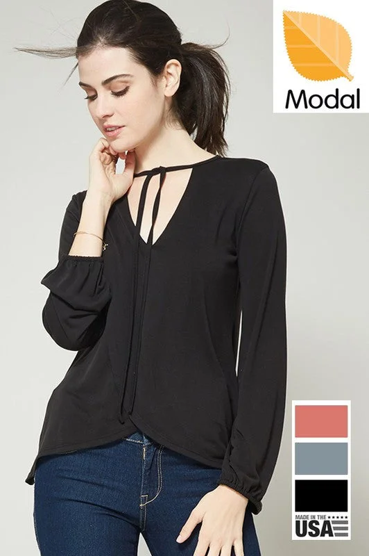 Great Deals Wrap Shirt W/ Neck Tie