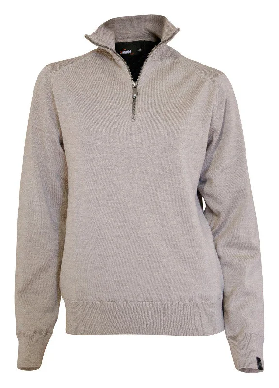 Weekend Offers That Shine WILMA WINDBREAKER, 100% MERINOWOLLE — STONE