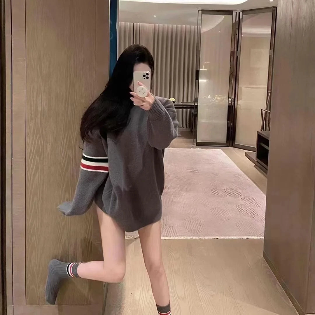 Exclusive Savings 2024 Spring women new arrival crew neck long sleeve oversize cartoon animal classic jacquard sweater jumper Exclusive Savings 2024 Spring women new arrival crew neck long sleeve oversize cartoon animal classic jacquard sweater jumper