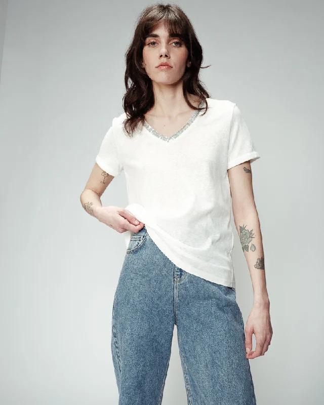 Price Drop Alert Tshirt Odelie Ecru