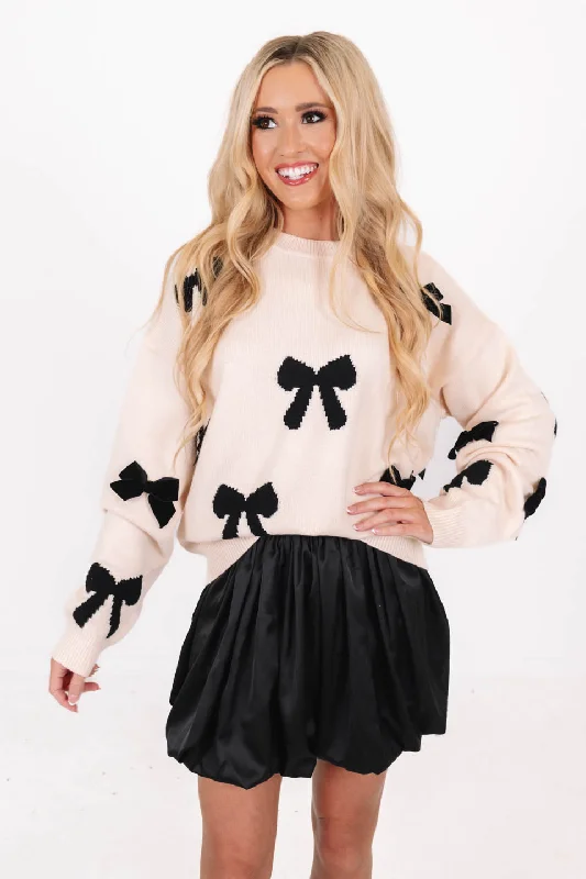 Weekend Bargains Just for You Wrapping It Up Sweater - Cream