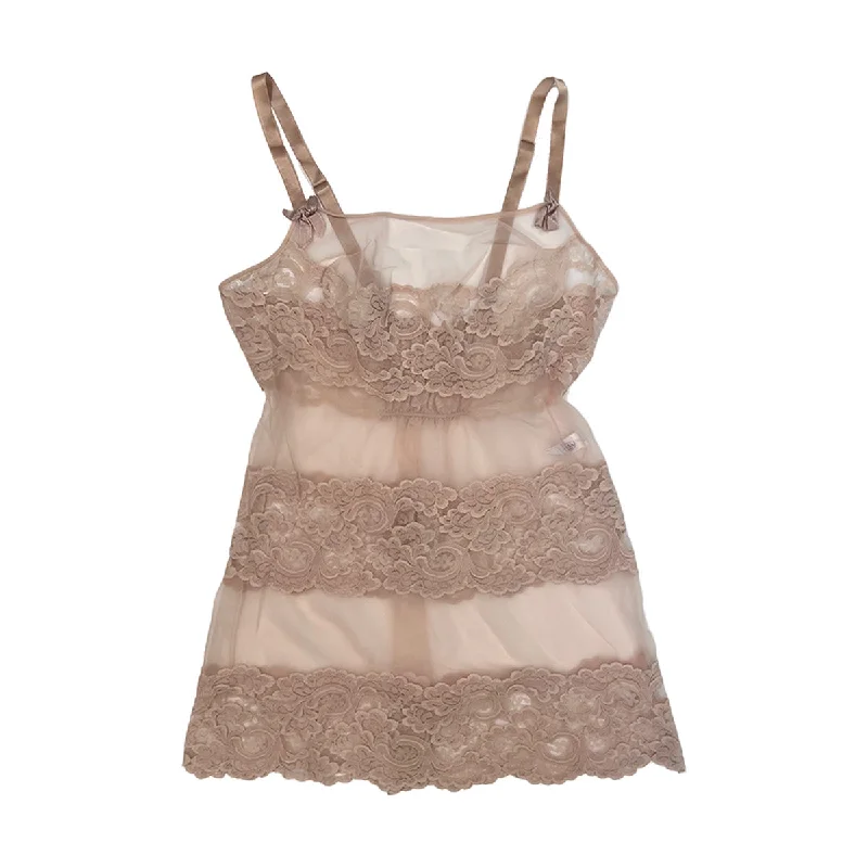 Weekend Bargains Await You Sheer Lace Camisole