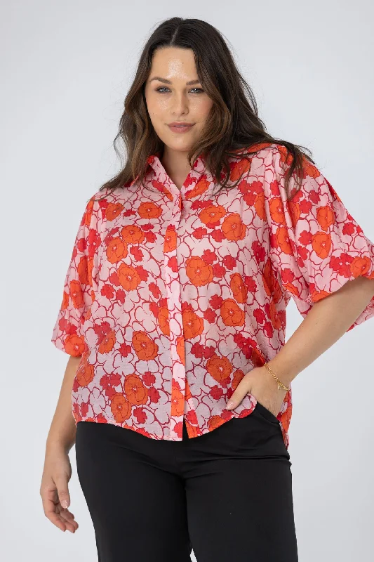 Price Blitz TAYLOR BLOUSE - Red