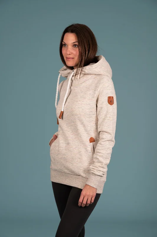New Arrival Gemma Heather Ivory Hoodie Multi