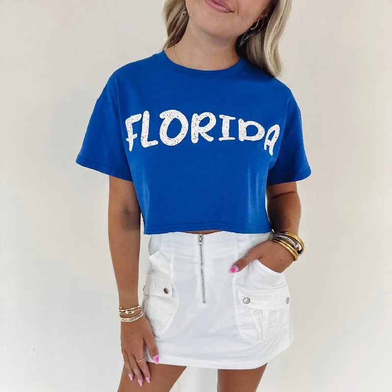 Exclusive Online Offer Florida Cropped Tee