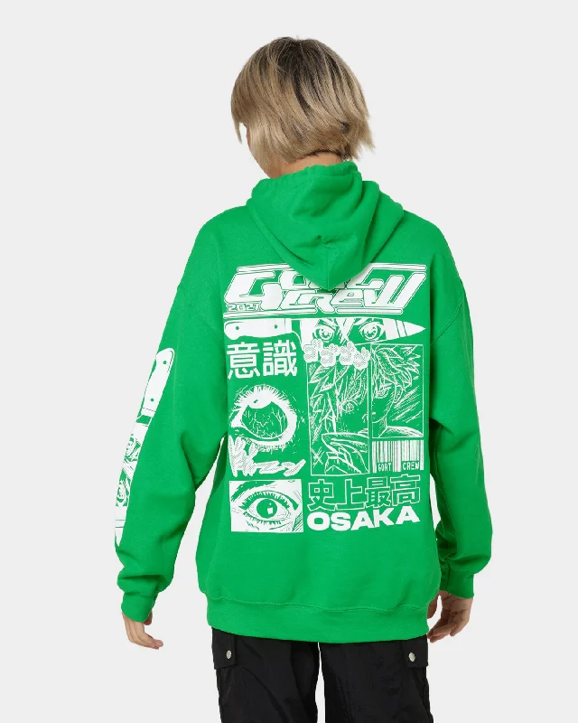 Super Bargain Goat Crew Osaka Hoodie Green