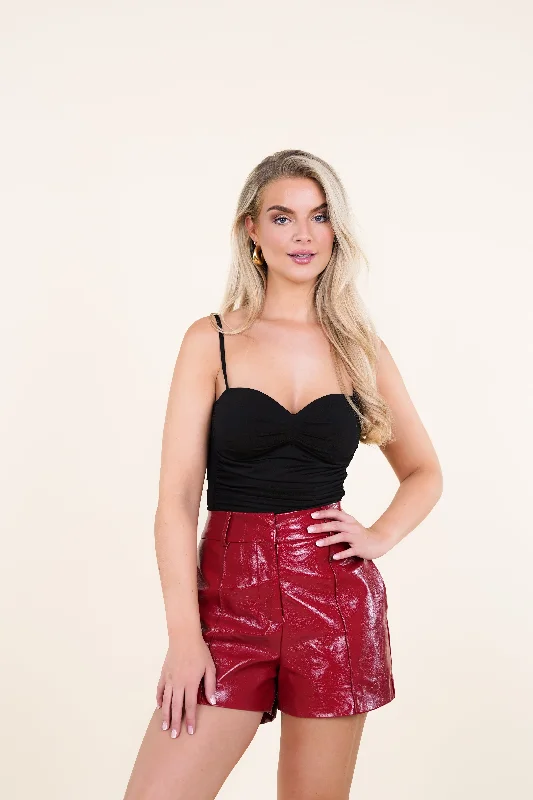 Inventory Reduction Basic stretch body zwart - Camilla