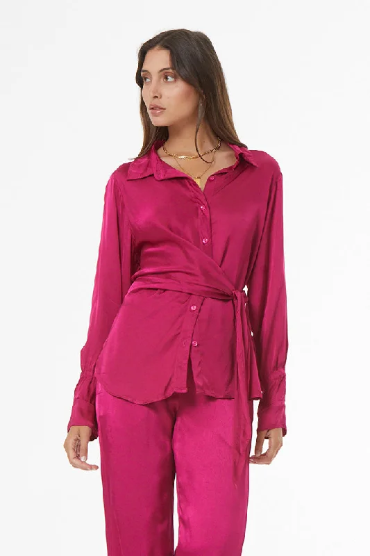 Major Deal Flynn Top // Boysenberry