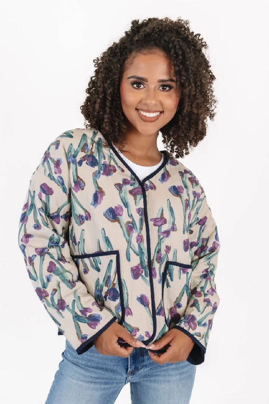 Buy Now Harvest Season Jacket - Ecru