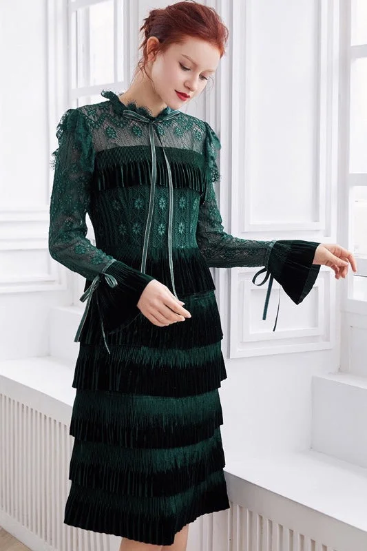 Unbeatable Prices Vintage Layered Lace Dress