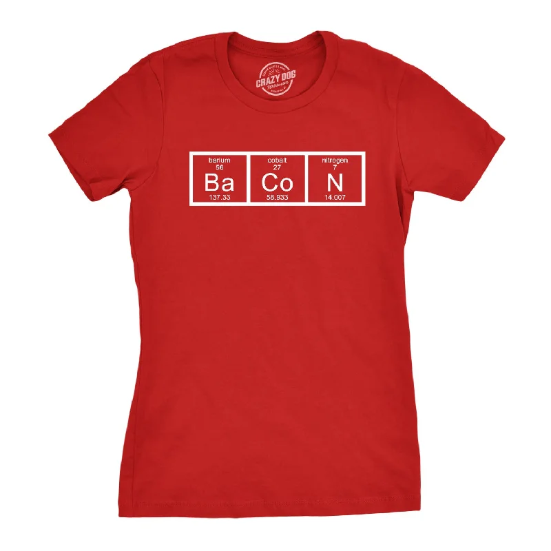 Weekend-Only Price Drops Chemistry Of Bacon Women's T Shirt