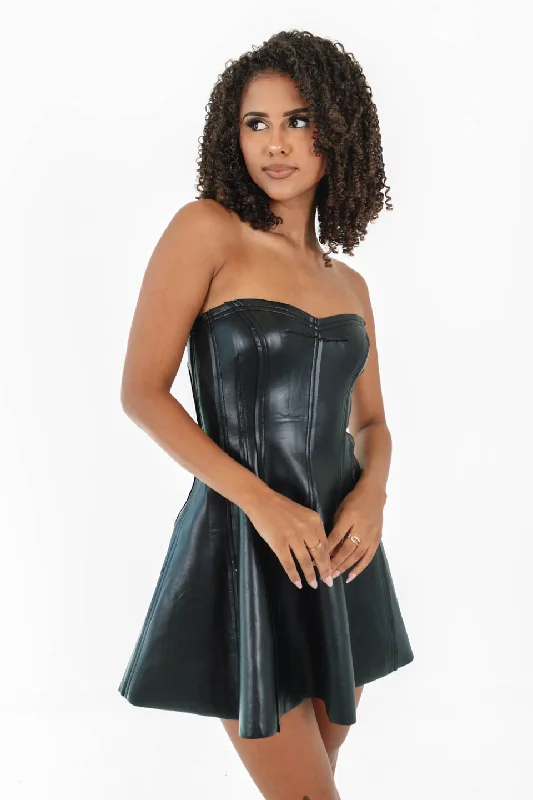 Weekend Discounts You Deserve Sleek Temptations Dress - Black