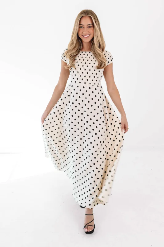 One-Day Only Amazed By You Midi Dress - Cream