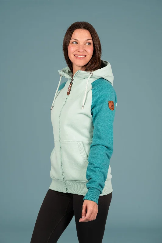 Special Price Tori Full-Zip Hoodie Lake Lichen