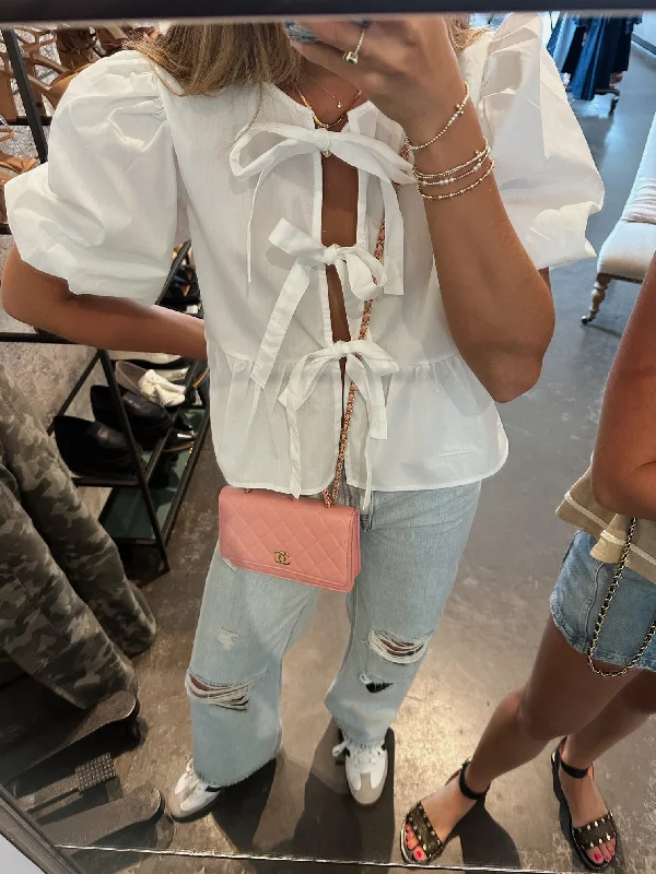 Year-End Clearance Alyssa Top - White