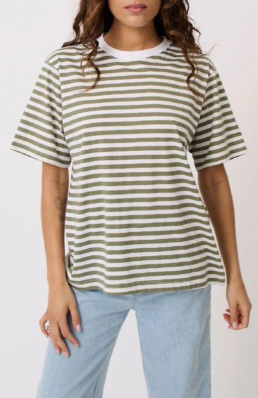 Limited Stock SOPHIE TEE - Palm Stripe